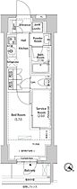 ＡＲＫＭＡＲＫ巣鴨ＣＯＵＲＴ 1402 ｜ 東京都豊島区巣鴨4丁目（賃貸マンション1K・14階・25.21㎡） その2