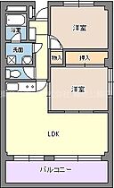 ガーデンハイツ 106 ｜ 大阪府豊中市寺内2丁目（賃貸マンション2LDK・1階・55.98㎡） その2