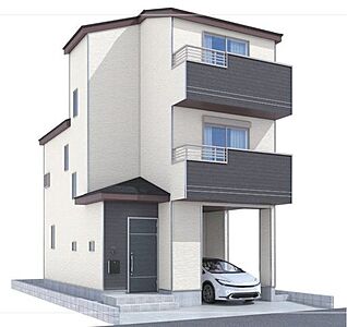 外観:※外観イメージパースになります。実際と多少異なる場合がございますことを予めご了承ください。 外観:※外観イメージパースになります。実際と多少異なる場合がございますことを予めご了承ください。