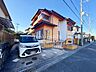 外観：■室内美装工事完了■駐車3台可能■広々5ＬＤＫの間取り■お庭付きの邸宅■オール電化住宅■愛車を守るシャッターガレージ付き■道路高低差ほぼ無し■いつでもご見学可能となっております♪ぜひご見学下さいませ■