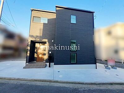 外観：外観堺市西区北条町　新築戸建落ち着きのある街並みです令和8年3月完成！！