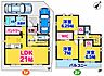 間取り：3SLDK　完成済ですぐにお住まい頂けます。