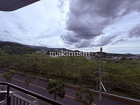 ■バルコニーからの眺望■目の前の街路樹は桜の木が植わっており、春先にはピンク色に染まった景色をお楽しみいただけます。■