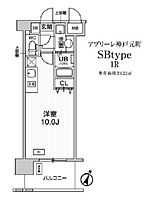 兵庫県神戸市中央区下山手通５丁目（賃貸マンション1R・2階・24.22㎡） その2