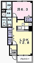 アメニティ・アミノウチＡ 104 ｜ 兵庫県姫路市広畑区西蒲田1593（賃貸アパート1LDK・1階・46.74㎡） その2