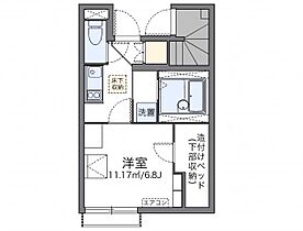 レオネクストブランシュ 105 ｜ 兵庫県神崎郡福崎町馬田（賃貸アパート1K・1階・21.65㎡） その2