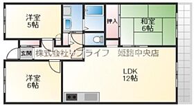 ルミエール AIOI 102 ｜ 兵庫県相生市本郷町（賃貸マンション3LDK・1階・62.25㎡） その2