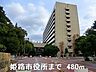 周辺：姫路市役所まで480m