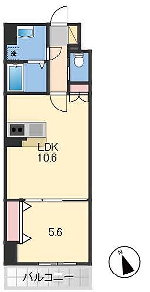 ＭＩＳＴＲＡＬ姫路駅前VIII安田 1003｜兵庫県姫路市安田4丁目(賃貸マンション1LDK・10階・40.33㎡)の写真 その3