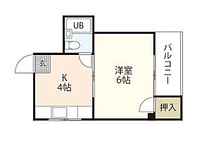 品川ビル  ｜ 広島県広島市西区観音本町1丁目（賃貸マンション1K・4階・21.72㎡） その2