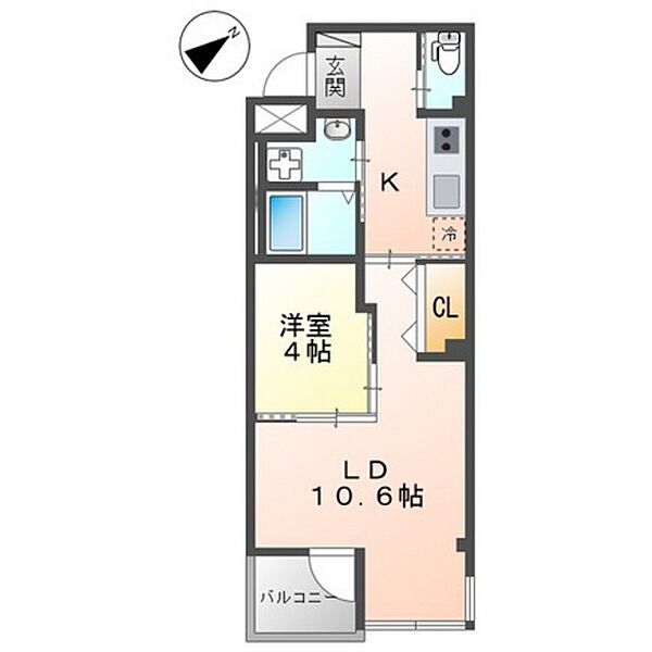 ローズガーデン舟入南 ｜広島県広島市中区舟入南6丁目(賃貸マンション1LDK・2階・40.54㎡)の写真 その2