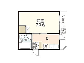 広島県広島市中区千田町2丁目（賃貸マンション1K・4階・21.36㎡） その2