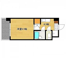 フェニックス保田 1Kの間取図画像