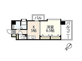 広島県広島市中区南竹屋町（賃貸マンション1DK・3階・29.89㎡） その2