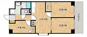 三篠北パークマンション  ｜ 広島県広島市西区三篠北町（賃貸マンション3LDK・2階・57.06㎡） その2