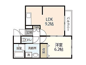 バロンズコート  ｜ 広島県広島市西区己斐上2丁目（賃貸マンション1LDK・3階・36.66㎡） その2