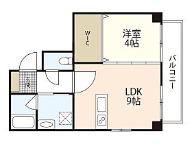 広島県広島市中区幟町（賃貸マンション1LDK・3階・36.38㎡） その2