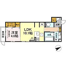 広島県広島市中区西白島町（賃貸アパート1LDK・1階・40.34㎡） その2