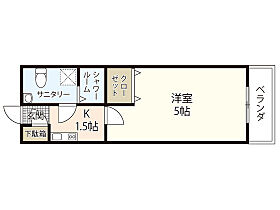 広島県広島市中区三川町（賃貸マンション1K・4階・16.70㎡） その1