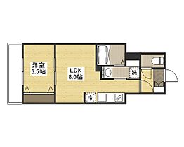 広島県広島市中区鉄砲町（賃貸マンション1LDK・7階・28.42㎡） その2