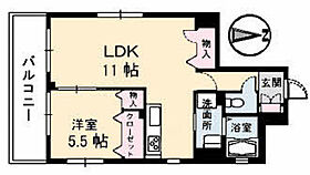 アルカチッタ  ｜ 広島県広島市西区横川町3丁目（賃貸マンション1LDK・5階・48.20㎡） その2