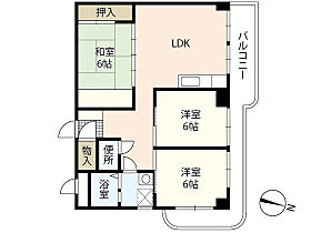 カーサフジタ  ｜ 広島県広島市西区草津新町2丁目（賃貸マンション3LDK・2階・79.50㎡） その2