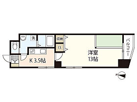 広島県広島市中区国泰寺町2丁目（賃貸マンション1K・8階・40.04㎡） その2