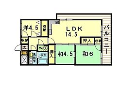 広島県広島市中区舟入南3丁目（賃貸マンション3LDK・3階・69.25㎡） その2