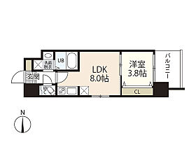 広島県広島市中区東平塚町（賃貸マンション1LDK・2階・30.87㎡） その2