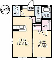 シャーメゾンY　I  ｜ 広島県安芸郡海田町中店（賃貸アパート1LDK・1階・41.58㎡） その2