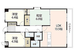 間取図画像 3LDK