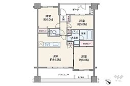 間取図画像 3LDK