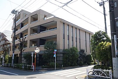 外観：ドレッセ碑文谷の外観(北東側から)