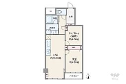 ライオンズマンション柿の木坂 1SLDKの間取図画像