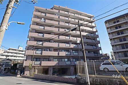 クレッセント多摩川緑地の外観(南西側から)