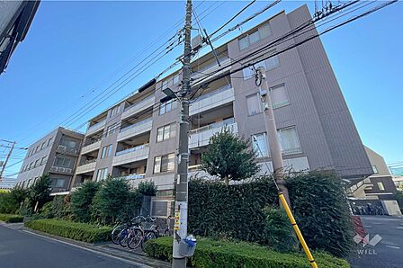 クレッセント新蒲田の外観(北東側から)