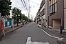 その他：敷地北側の前面道路(東側から)。『ワイズ公園』に隣接しています。