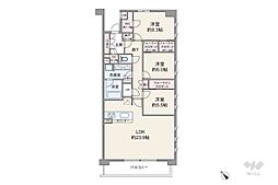 間取図画像 3SLDK