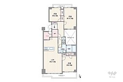 間取図画像 3LDK