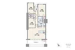 間取図画像 3LDK