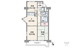 間取図画像 3K
