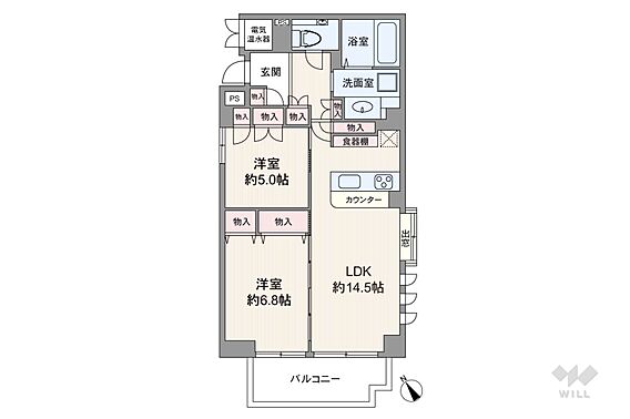 間取り図。62...