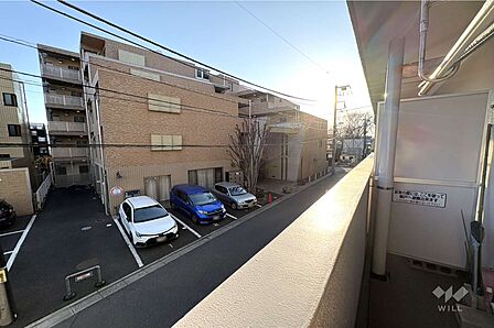 バルコニーからの眺め（南西方向）［2026年2月22日撮影］