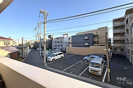 バルコニーからの眺め（南東方向）［2026年2月22日撮影］