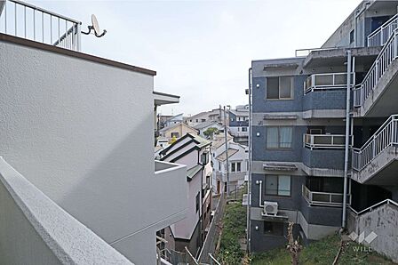 バルコニーからの眺め（南東方向）［2026年1月15日撮影］