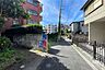 その他：敷地の西側前面道路（北側から）