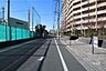 その他：敷地の南西側前面道路(南東側から)