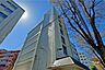 外観：千歳マンションの外観（北東側から）