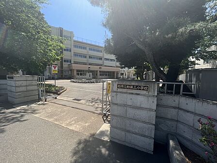 柏第三小学校　徒歩約11分　約802m