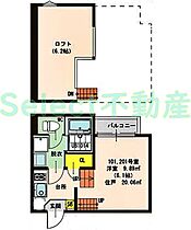 ヴィーナスヒル金山  ｜ 愛知県名古屋市中川区八熊1丁目（賃貸アパート1K・1階・20.06㎡） その2